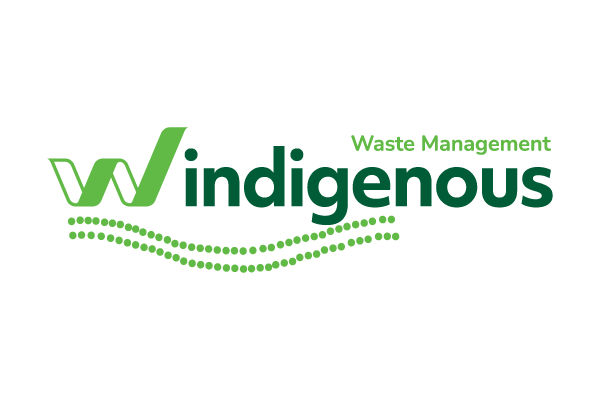 Scrap Metal Only - QBR Waste Management logo with green and black design elements.