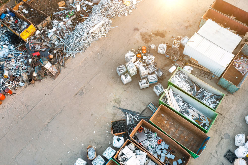 Scrap metal removal and recycling services in Australia.