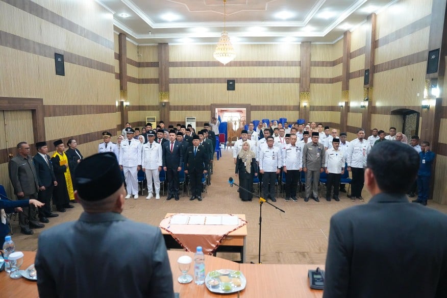 Pemko Dumai Lantik 30 Orang Pejabat Administrator Dan Pengawas, Berikut Nama dan Jabatannya