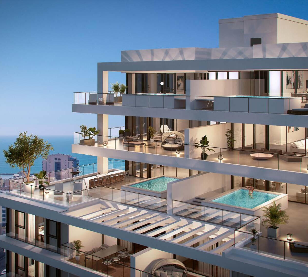 Netanya Beachfront Luxury Apartments for Sale | South Beach Netanya Homes 1