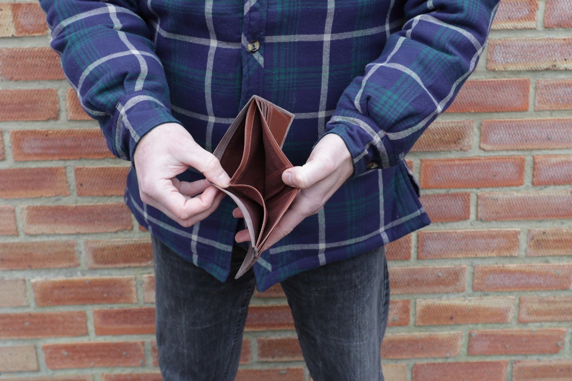 No money