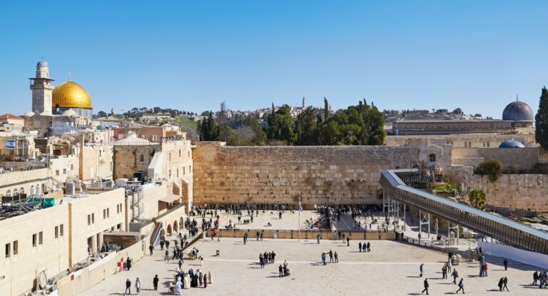 The Western Wall in Jerusalem