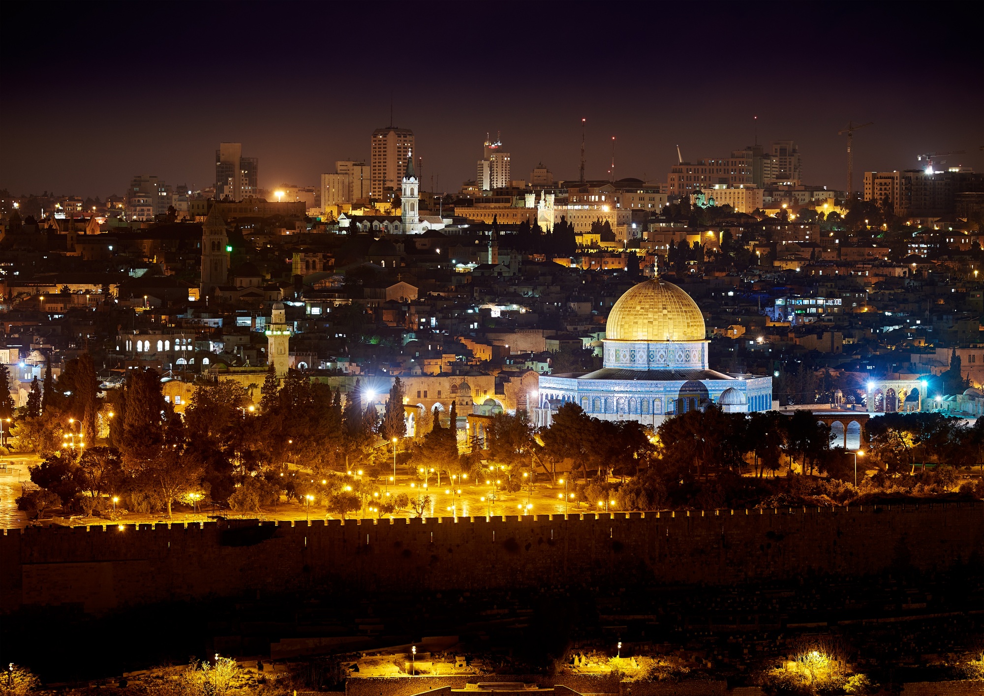 Jerusalem at Night