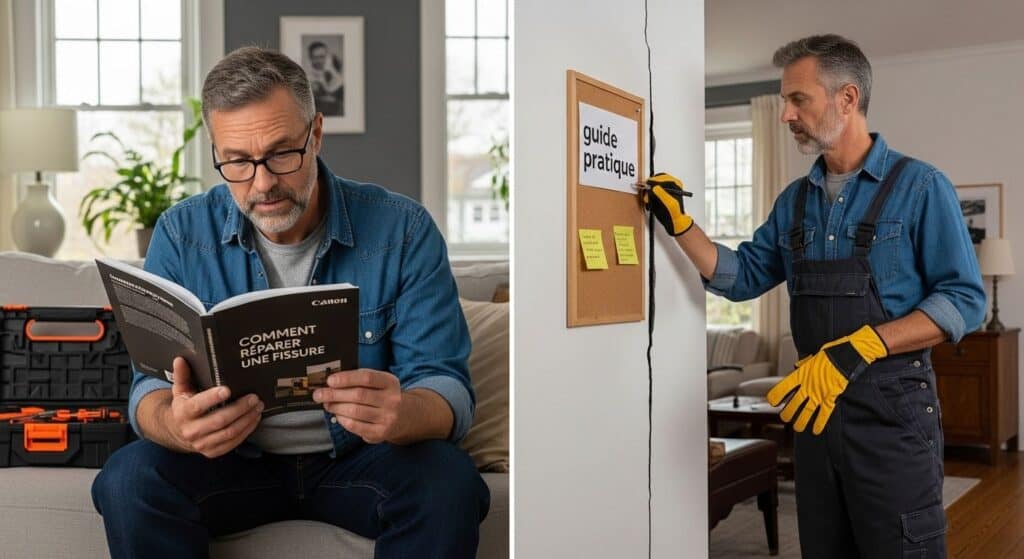 Comment réparer une fissure