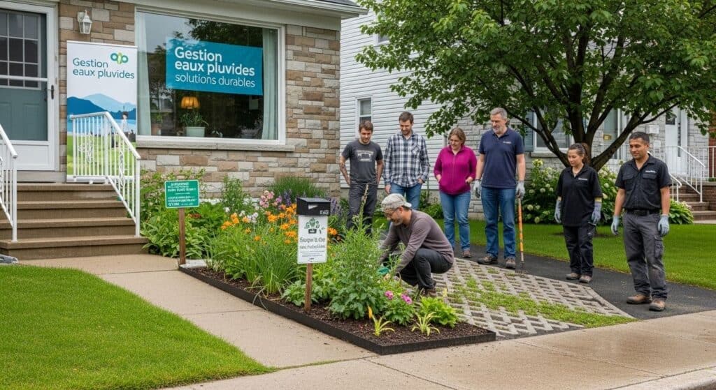 Gestion eaux pluviales solutions durables