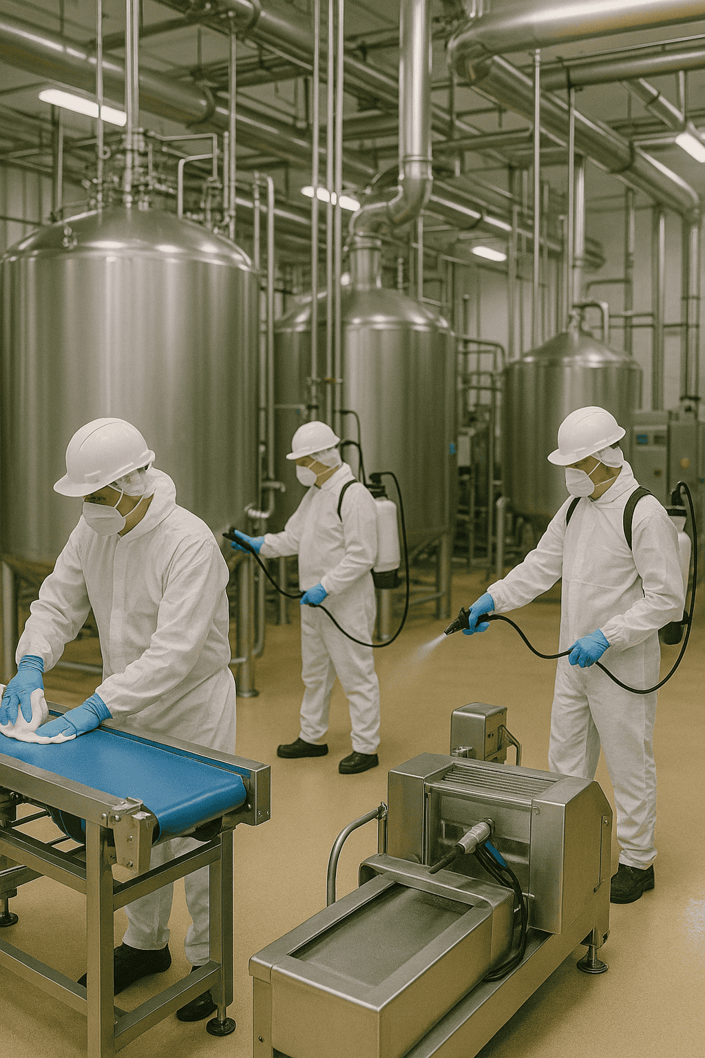 Limpieza y desinfección de superficies