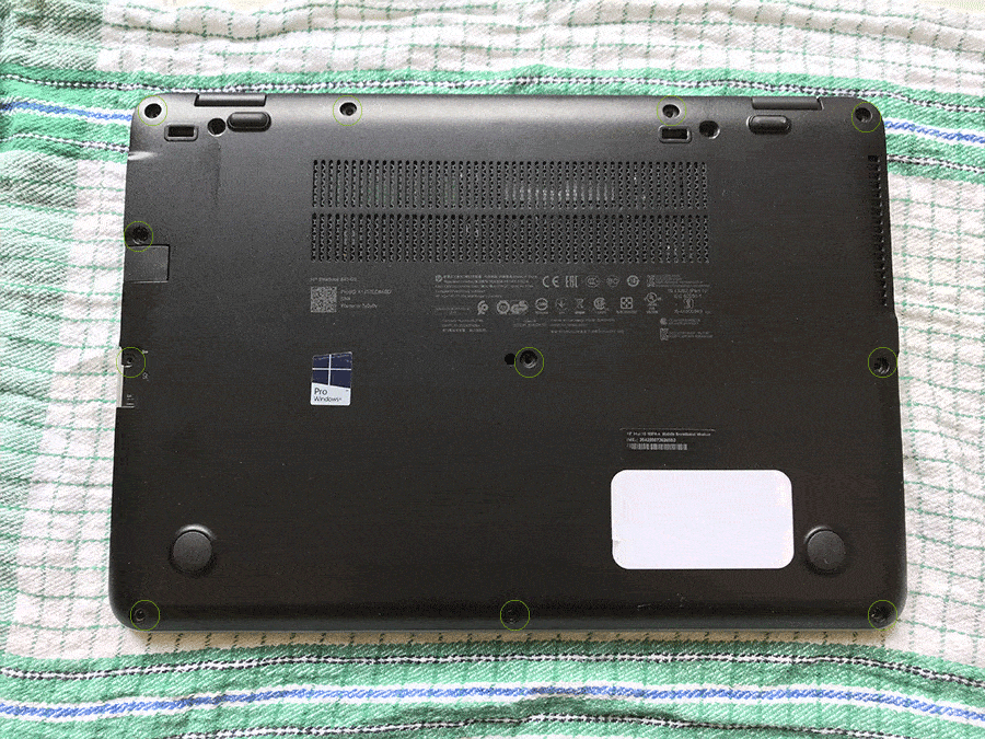 HP EliteBook 840 G3 retourné