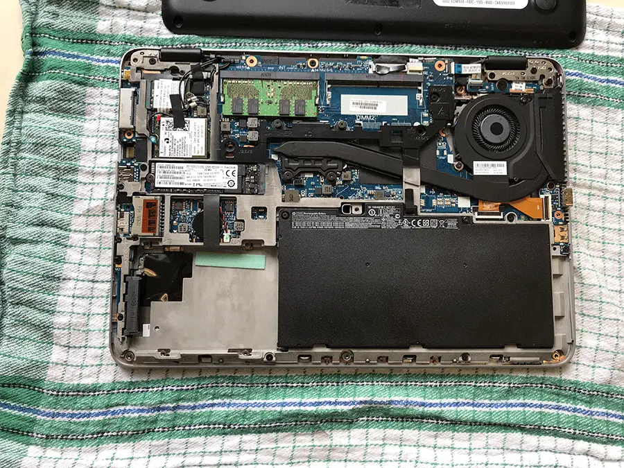 Hp EliteBook 840 G3 ouvert
