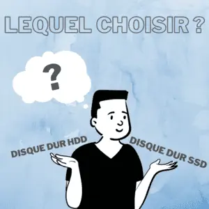 Lire la suite à propos de l’article Disque dur HDD ou SSD – Lequel choisir ?