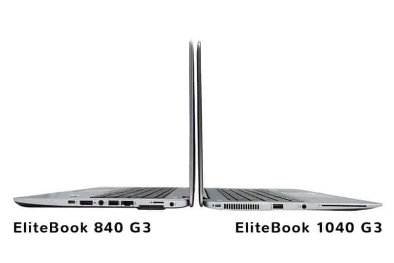 Comparaison EliteBook 840 G3 / EliteBook Folio 1040 G3