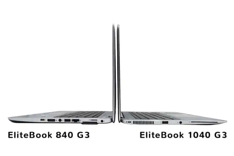 Comparaison EliteBook 840 G3 / EliteBook Folio 1040 G3