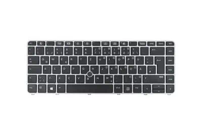 Clavier allemand pour ordinateur portable HP parmi les modèles suivants : 840 G3, 840 G4.