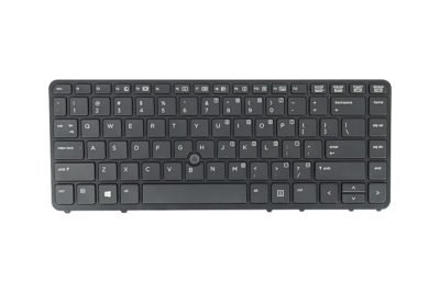Clavier Anglais pour ordinateur portable HP parmi les modèles suivants : 840 G1, 840 G2, 850 G1, 850 G2.
