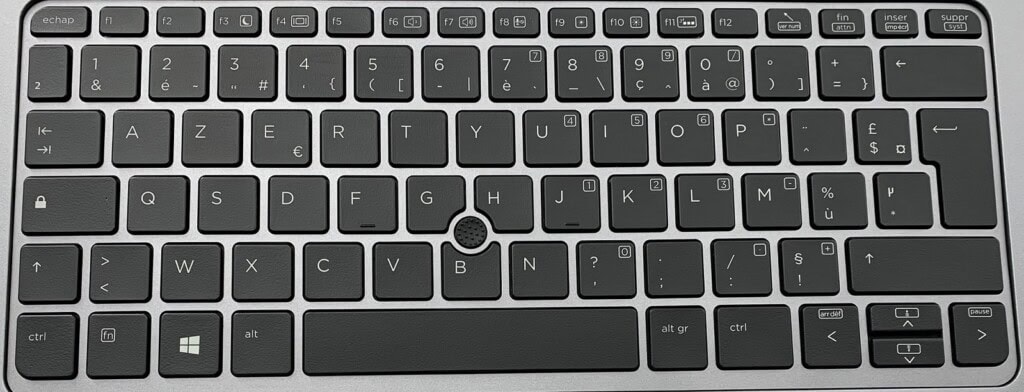 Clavier AZERTY Français