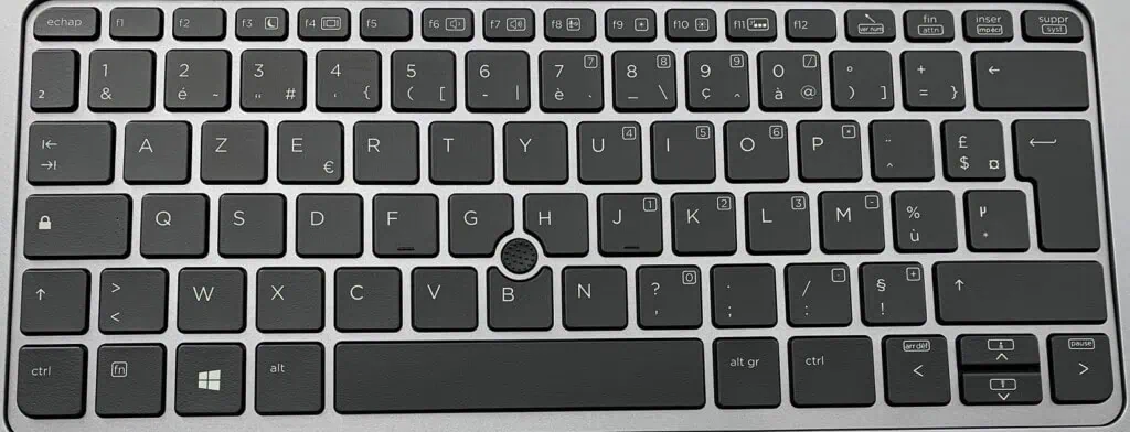 Clavier AZERTY Français