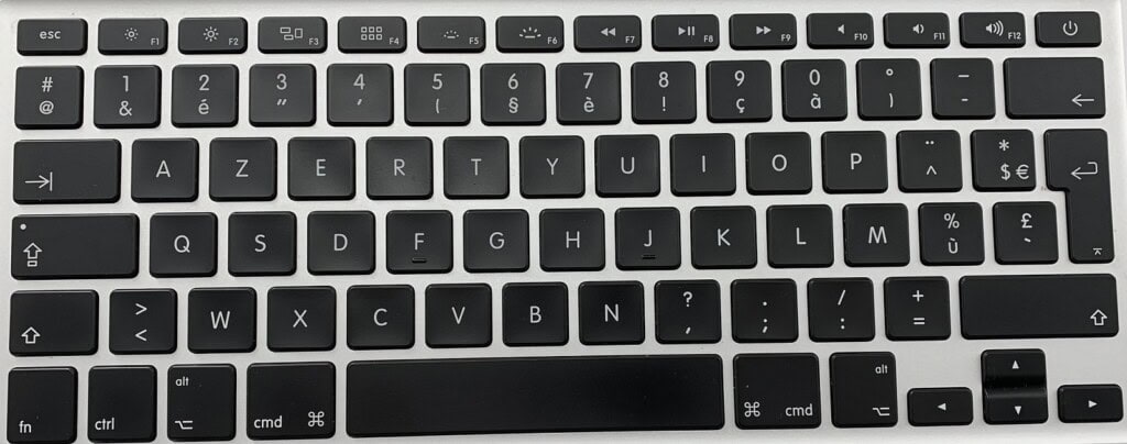 Clavier Mac - AZERTY Belge