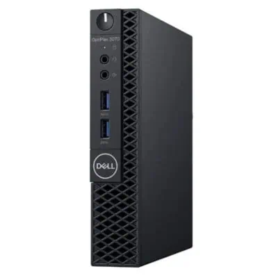 Dell optiplex 3070 micro-vue face orienté droite