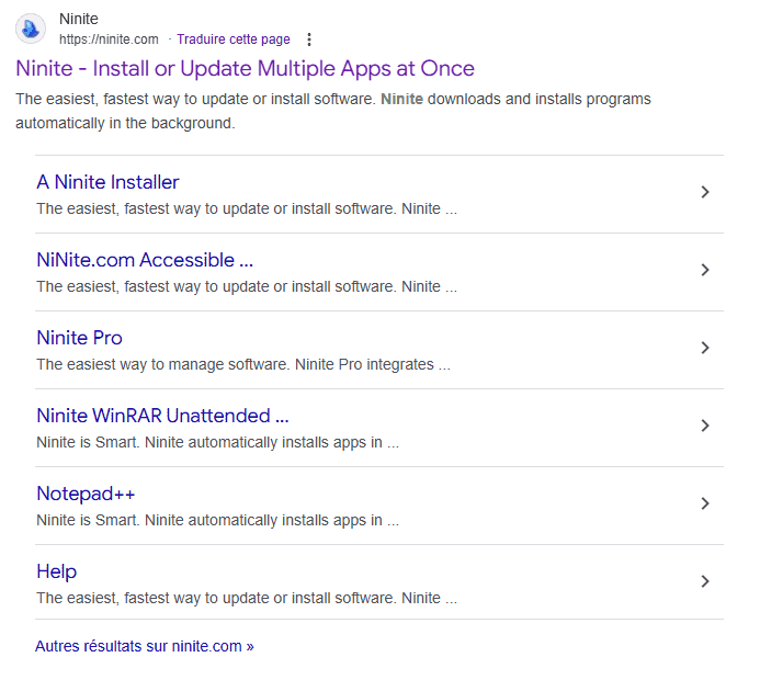 Modules de gestion de logiciels, Ninite pour mise à jour automatique, installation facile de multiples applications, optimisation de l'informatique, logiciels polyvalents pour PC.