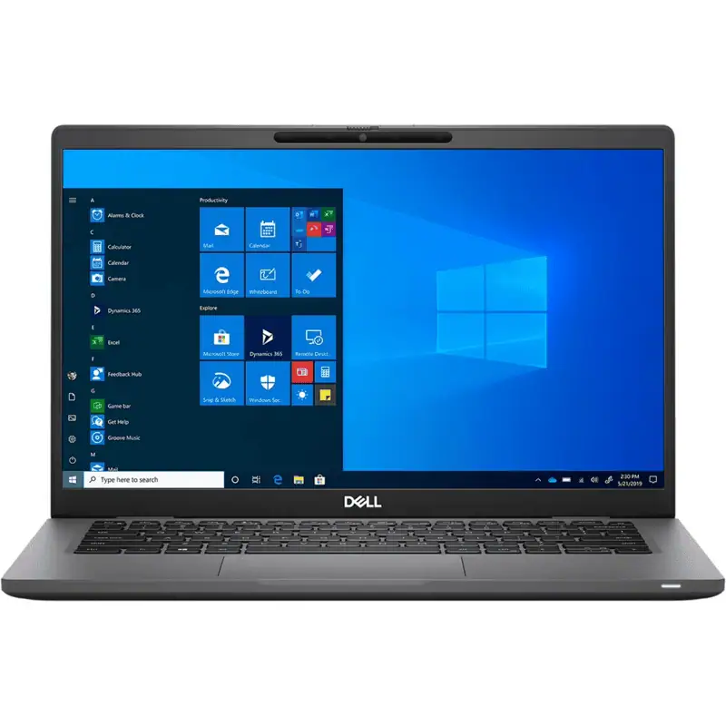 Ordinateur portable Dell Latitude 14 pouces avec Windows 10, idéal pour un usage professionnel et bureautique.