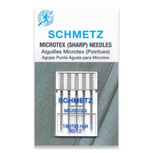 Schmetz Microtex Sewing Needles