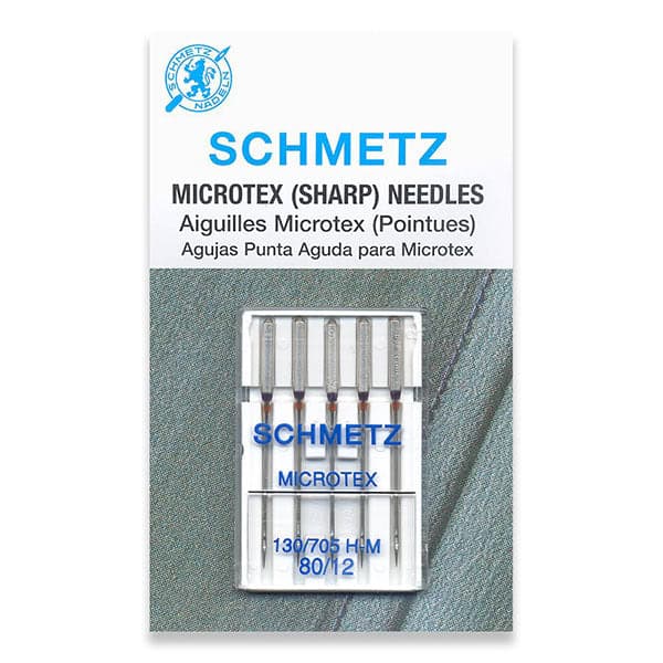 Schmetz Microtex Sewing Needles