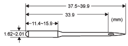 Schmetz Industrial Plain Sewer Needles. DBx1 16x231 - Image 8