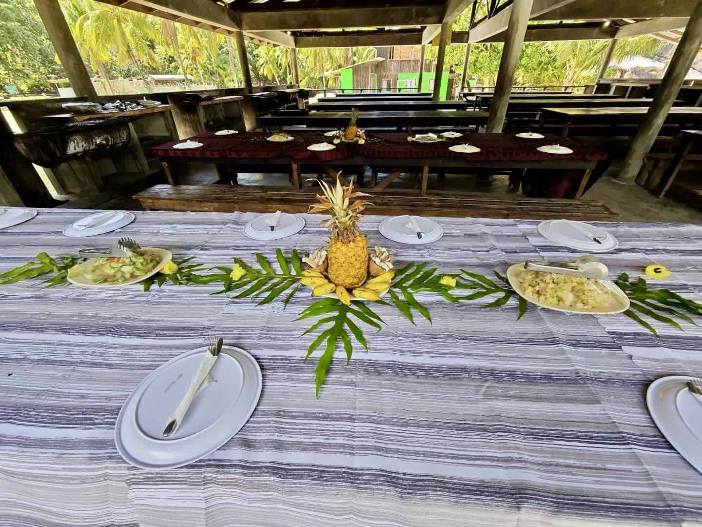 Lunch pavilion — Curieuse