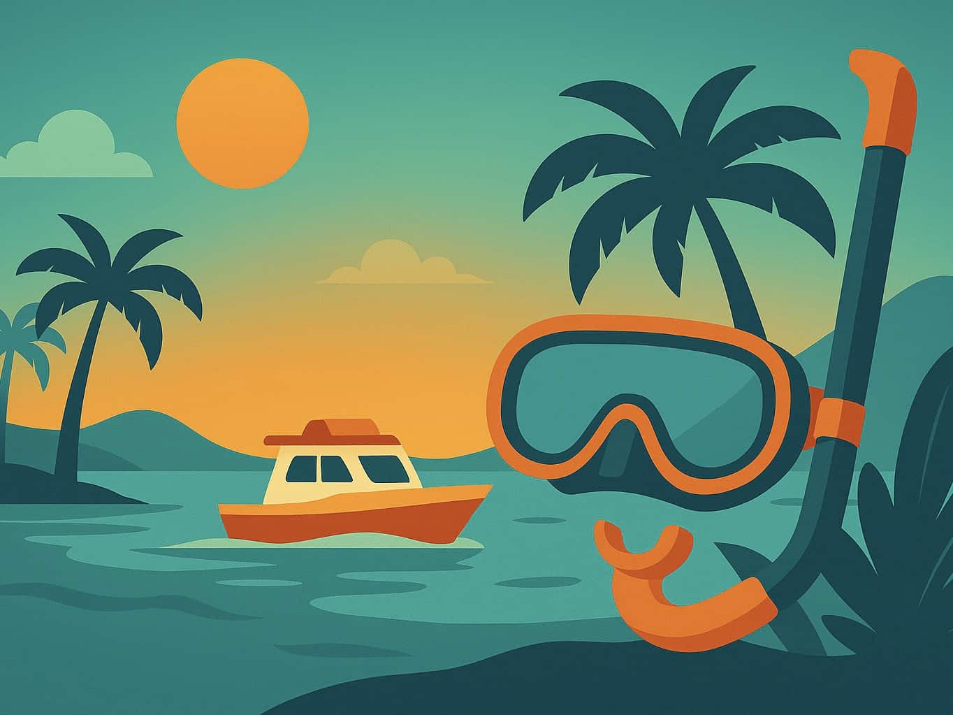 Praslin boat excursions — snorkeling and island hopping