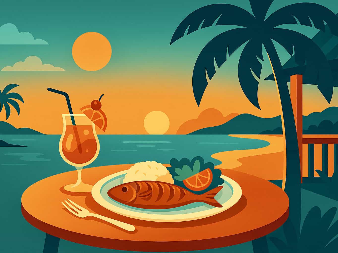 Praslin restaurants — Creole dishes and recommended spots