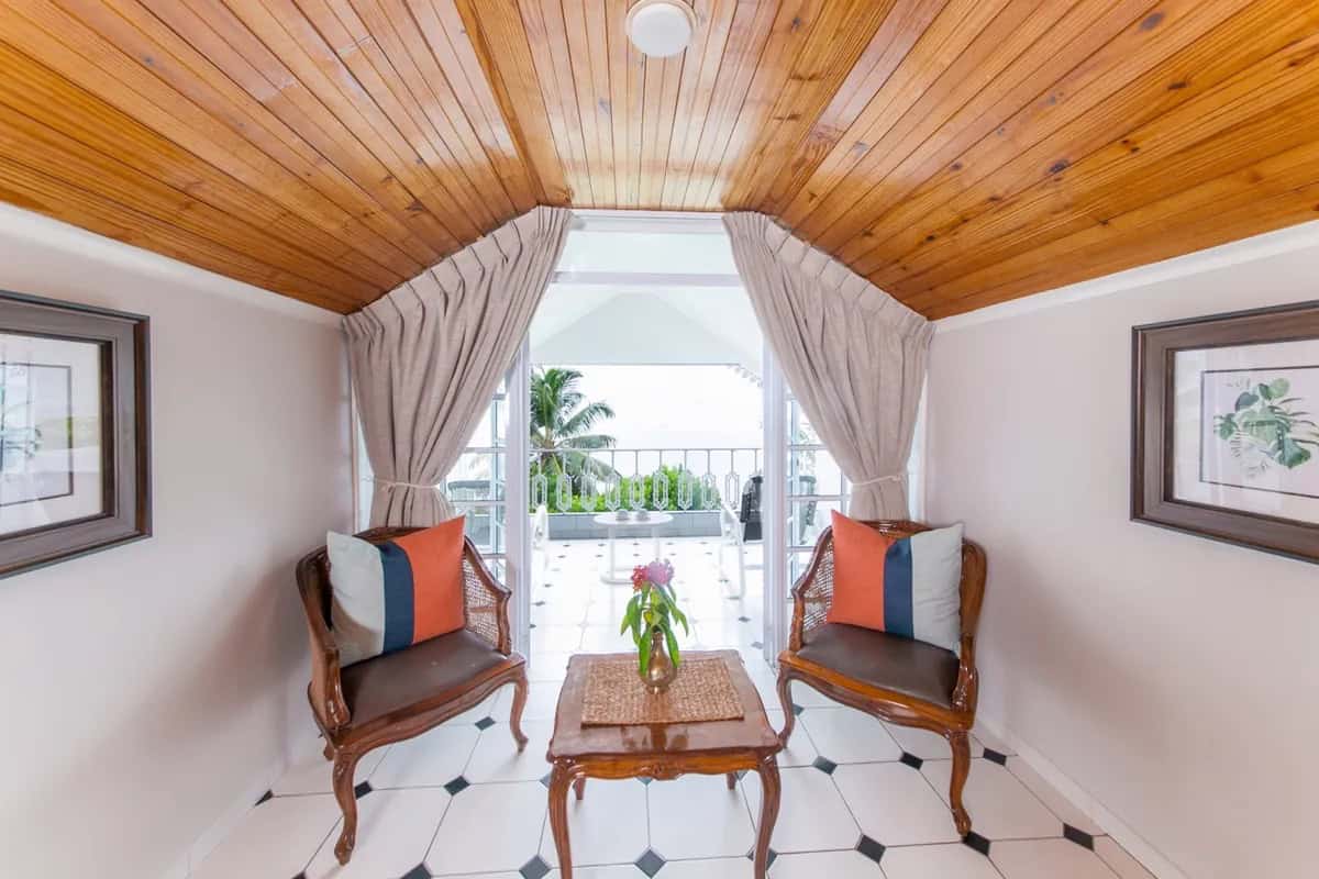 Sunset from the hotel / Coucher de soleil depuis l’hôtel