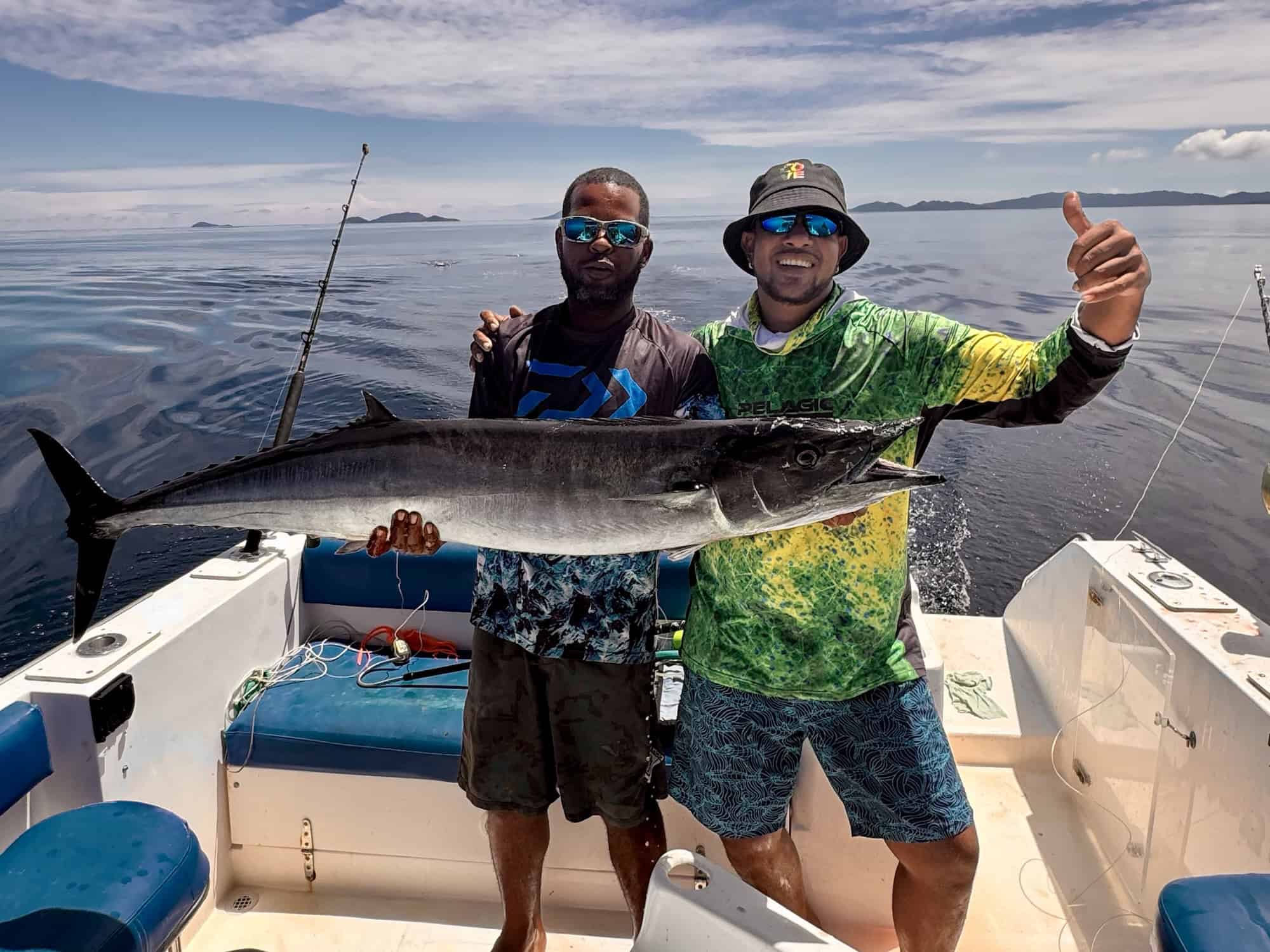 Offshore tuna — guide & guest