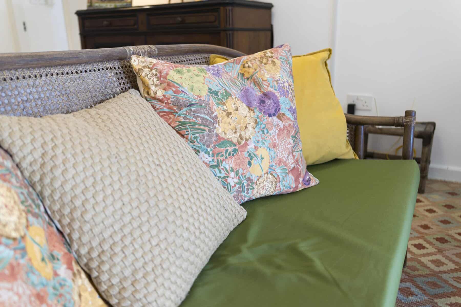 Katiti Lodge — terrace with sea and mountain views, south Mahé