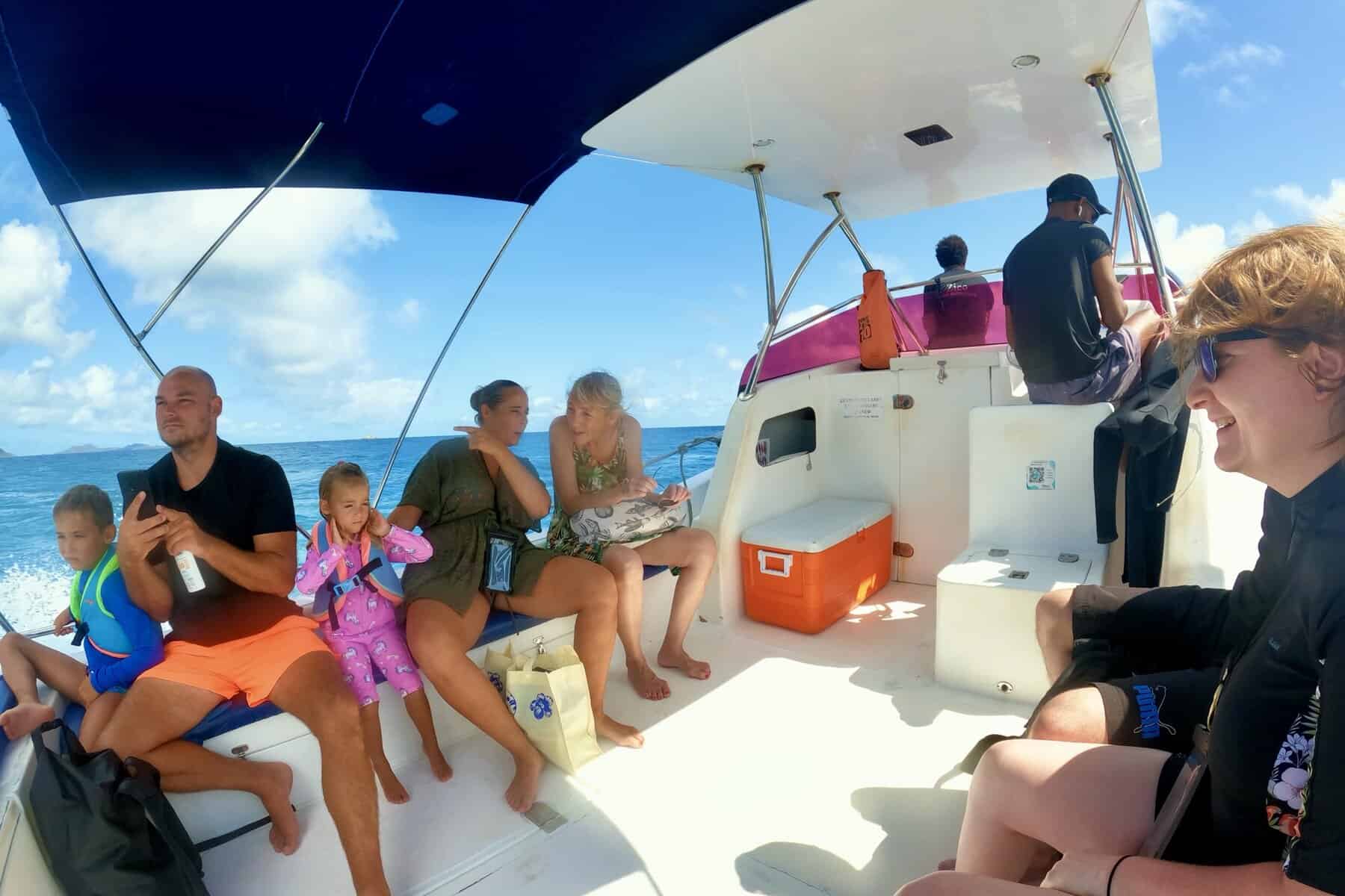 Zico Boat Excursions — boat trips and snorkeling around La Digue, Seychelles