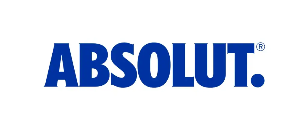 ABSOLUT vodka sponsor logo for Shamrock on Stocking event.