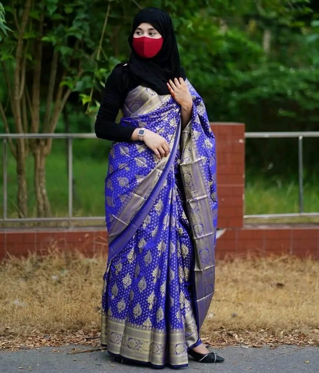 Tangailer katan saree combo - Image 2