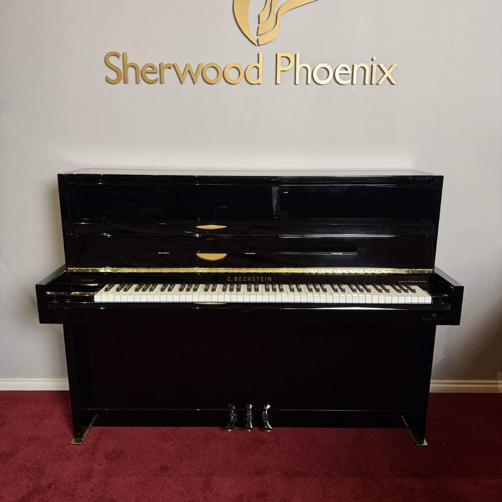 Used | Bechstein Residence R2 Millenium | Upright Piano | 2022 | Black Polyester | 217982