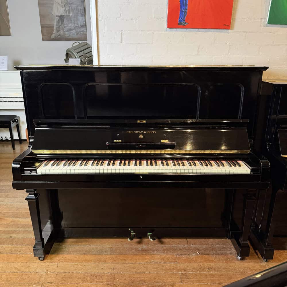 Used | Steinway & Sons Model K | Upright Piano  | Black  | 224674