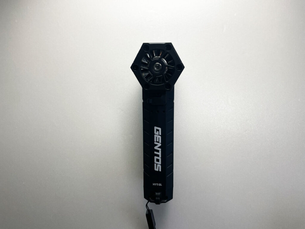 GENTOS（ジェントス）HYT-SLのにハンドルにはロゴ