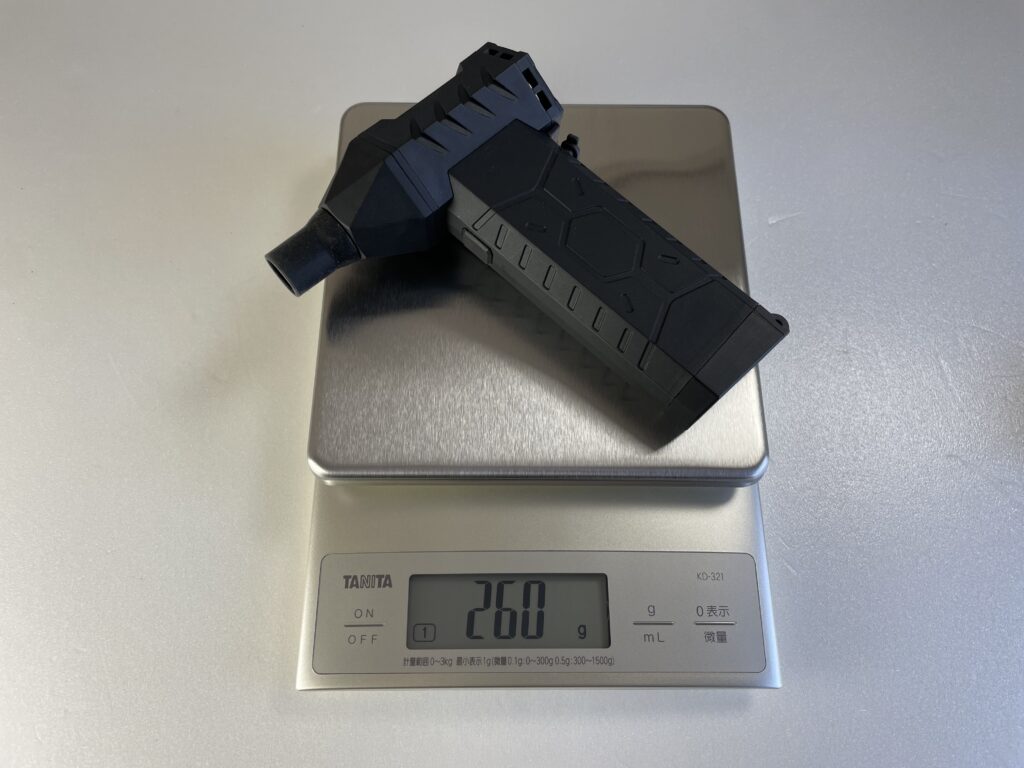 gentos（ジェントス）は軽量で260g