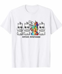 It's ok to be different Autism Awareness Unicorn Gift Shirt