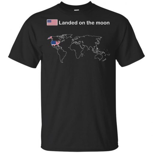Adam Kinzinger Landed On The Moon Youth Kids T-Shirt