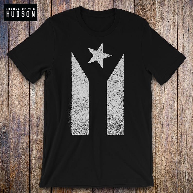Bandera Negra De Puerto Rico Shirt, Black Puerto Rico Flag Shirt, Boricua, Resiste, Levantate Boricua, Ricky Renuncia, rickyrenuncia