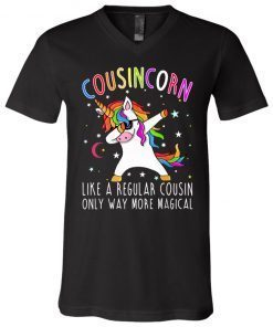 Cousins Like A Regular Cousin Only Way More Magical V-Neck T-Shirt