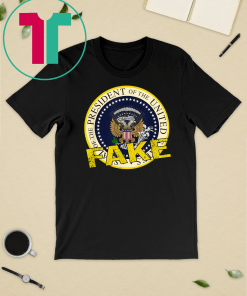 Fake Presidential Seal 45 Es Un Titere Puppet Trump T-Shirt One Term Donnie Merchandise Gift T-Shirt