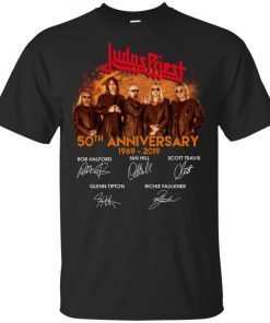 Judas Priest 50th Anniversary 1969-2019 shirt