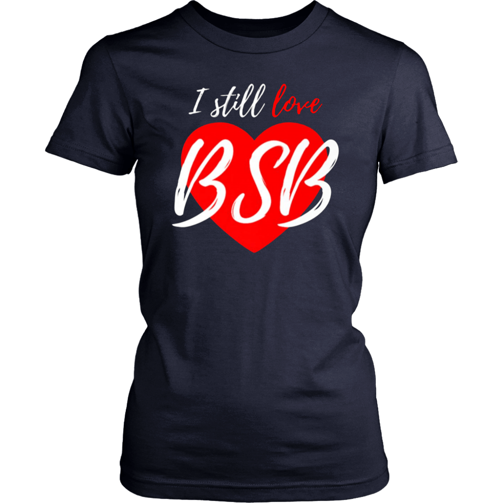 Cute 90s Music Fan, Boy Band Backstreet Back I Love BSB Premium T-Shirts