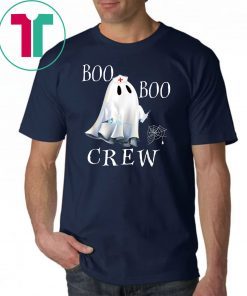 Boo Boo Crew Funny Halloween Ghost Nurse Costume TShirt