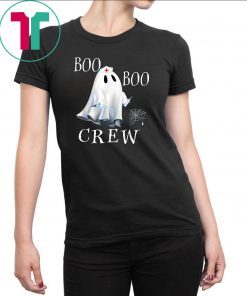Boo Boo Crew Funny Halloween Ghost Nurse Costume TShirt