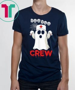 Boo boo Crew nurse ghost shirts halloween costume gift T-Shirts