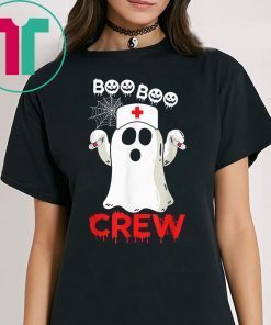 Boo boo Crew nurse ghost shirts halloween costume gift T-Shirts